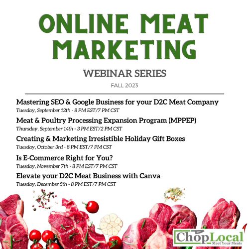 Choplocal webinar series Choplocal webinar series
